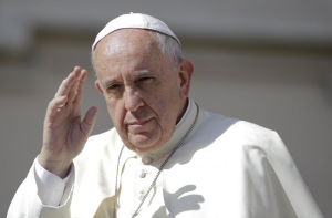 Pope Francis at the Vatican, 17 June 2015 (Reuters)