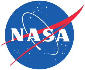 NASA's logo, often affectionately referred to as the "meatball." (People refer to its less popular logo in the '80s as the "worm.")