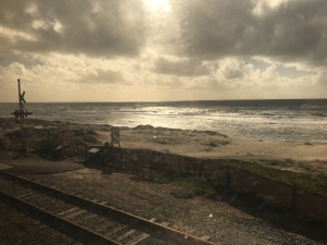 I took this photo from my comfortable window seat on Amtrak's Pacific Surfliner train.